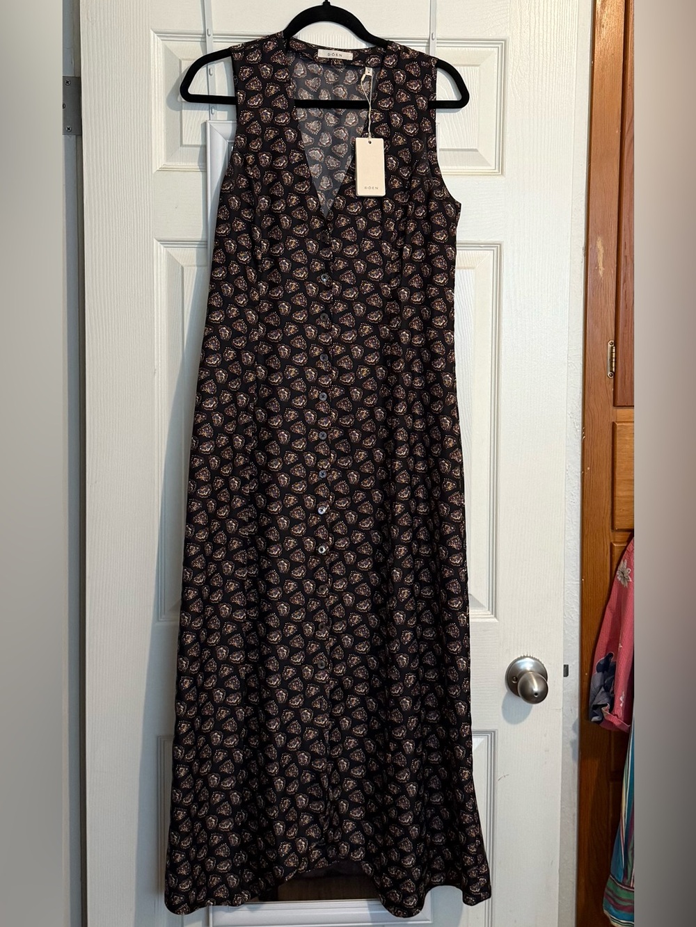 Doen Allene in Noir Bedford Floral, size M
